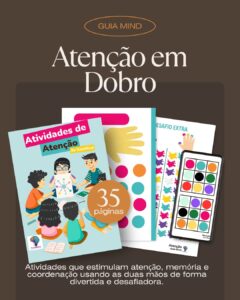 Treino Completo de Atenção: Visual, Motora e Auditiva — em Um Só Material!