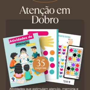 Treino Completo de Atenção: Visual, Motora e Auditiva — em Um Só Material!